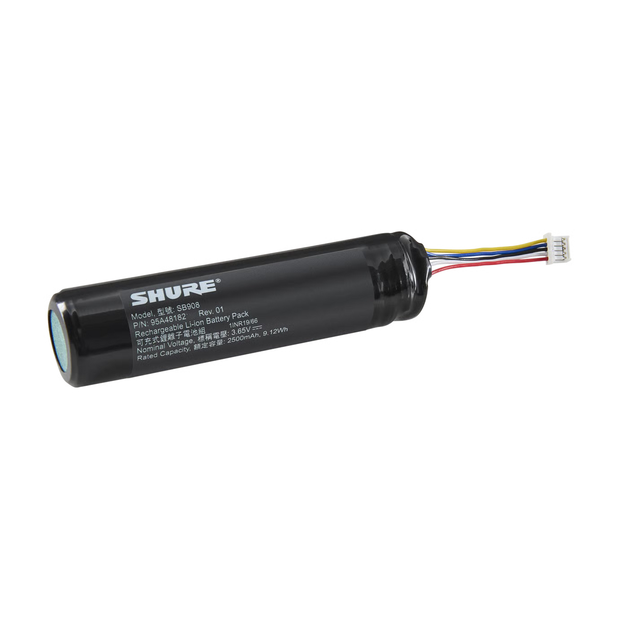 Shure SB908 Rechargeable Lithium-Ion Battery Microphones Shure