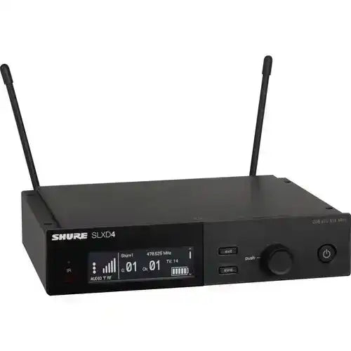Shure SLXD14/85M Wireless Lavalier Microphone System G58 Band Microphones Shure