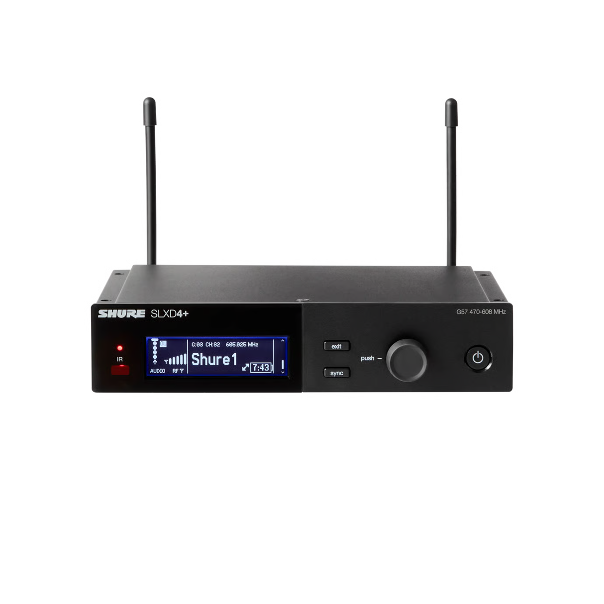 Shure SLXD14+/153T – Digital Wireless Earset System Microphones Shure