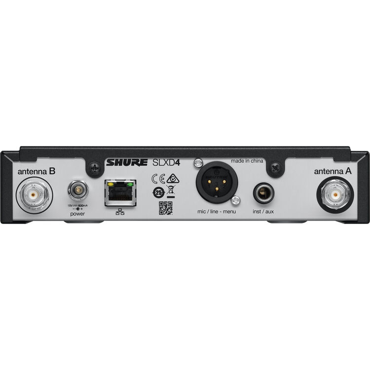 Shure SLXD24/K8B-H55 Digital Wireless Vocal System with KSM8 Handheld Transmitter Microphones Shure
