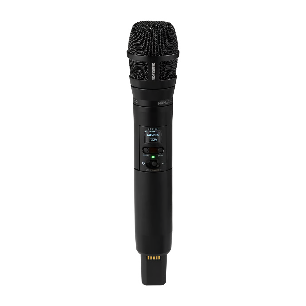 Shure SLXD24+/N8C-G57 Digital Wireless System with Nexadyne 8/C Handheld Microphone Microphones Shure