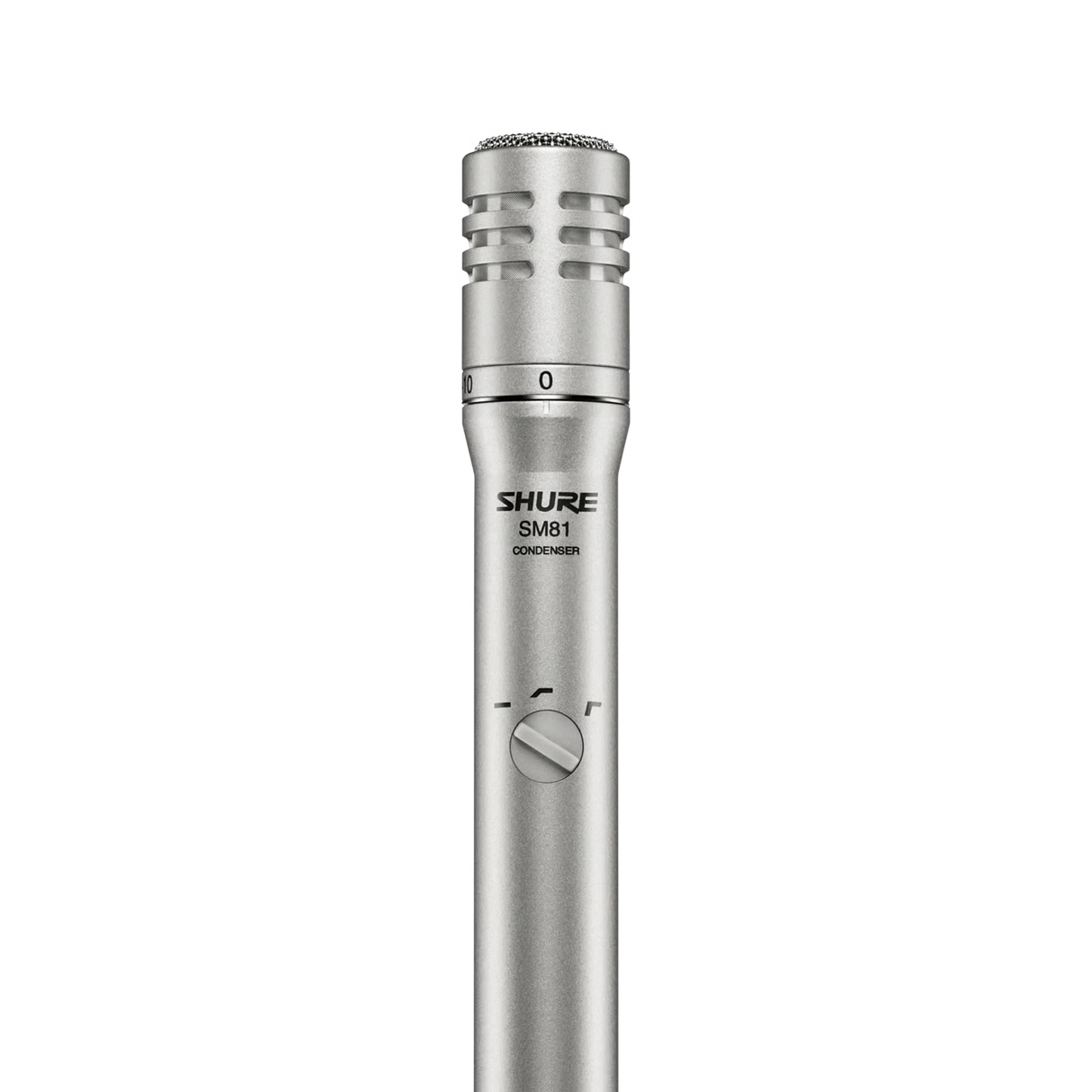 Shure SM81-LC Cardioid Condenser Instrument Microphone Microphones Shure