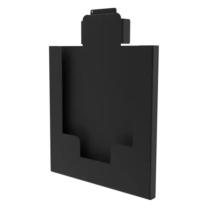 ViewSonic STND-042-LH1 Literature Holder Attachment, Black, Brochure & Pamphlet Display Accessory for STND-042 Retail Stand ViewSonic