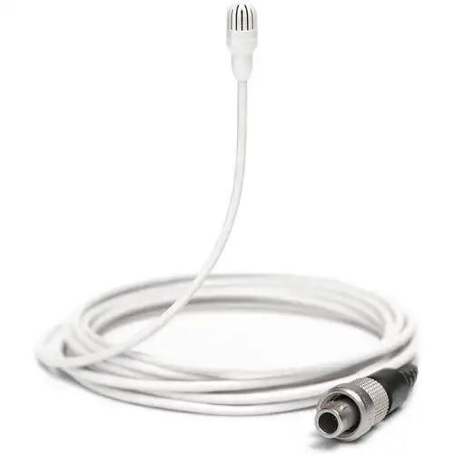 Shure TL47W/O-LEMO TwinPlex Omnidirectional Lavalier Microphone (White, Low Sensitivity, LEMO 3-Pin Connector) Microphones Shure