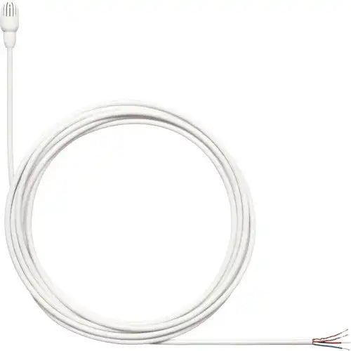Shure TL47W/O-NC-A TwinPlex Omnidirectional Lavalier Microphone (White, Low Sensitivity, No Connector) Microphones Shure