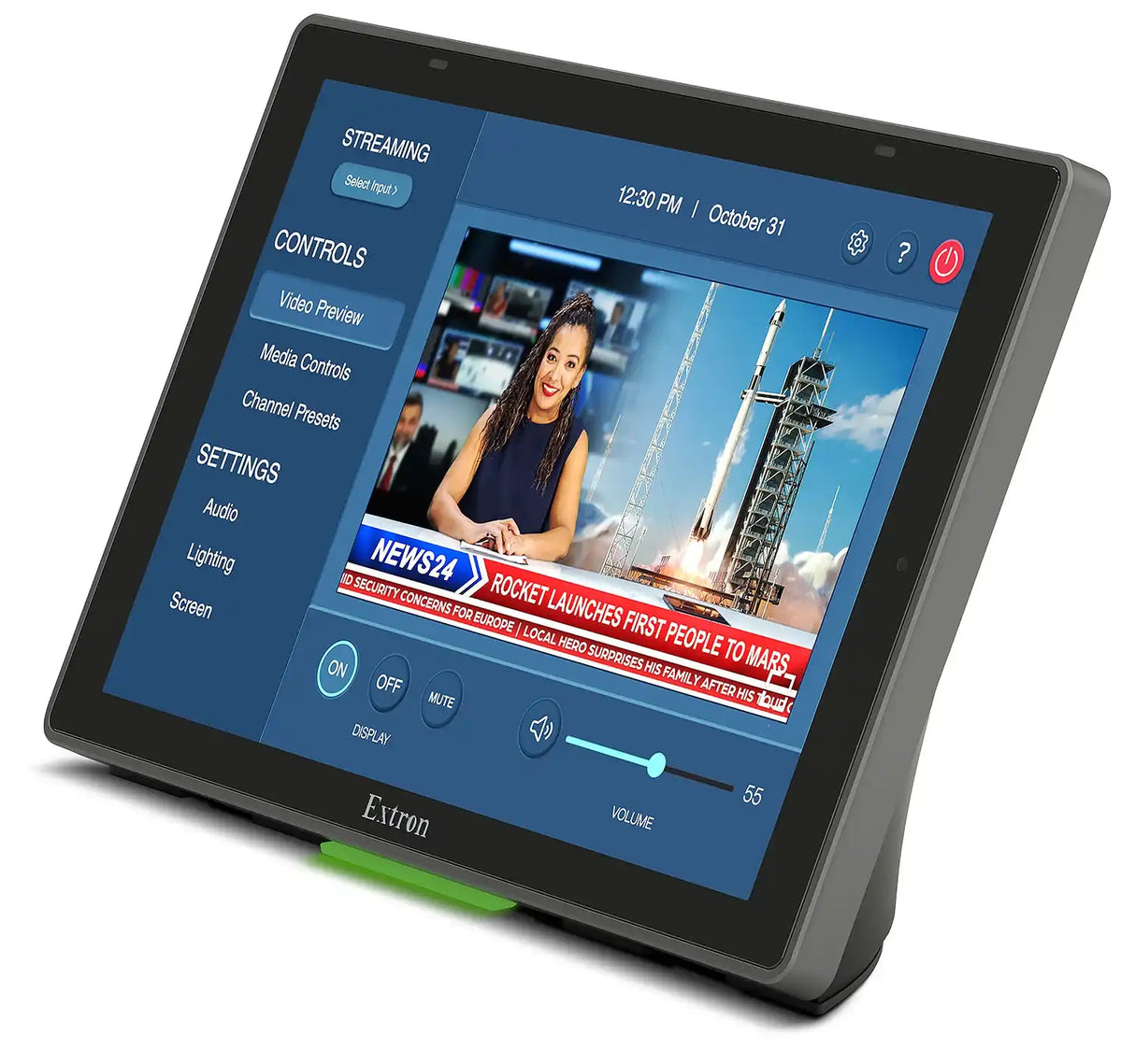 Extron TLP Pro 835T 8" Tabletop Touchpanel Room Control Extron