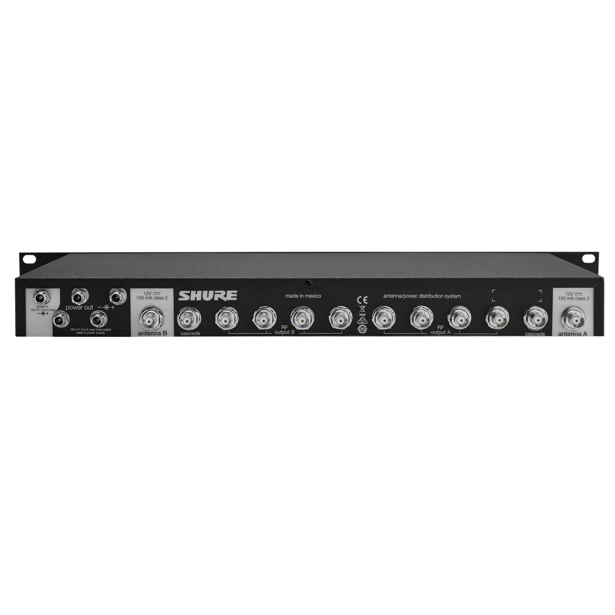 Shure UA844+V/LC VHF Antenna Distribution System Microphones Shure