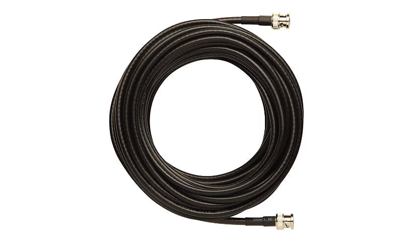 Shure UA850 Antenna Extension Cable - Professional 50-Foot RF Coaxial Cable with BNC Connectors for Remote Antenna Connections in Wireless Microphone Systems Microphones Shure