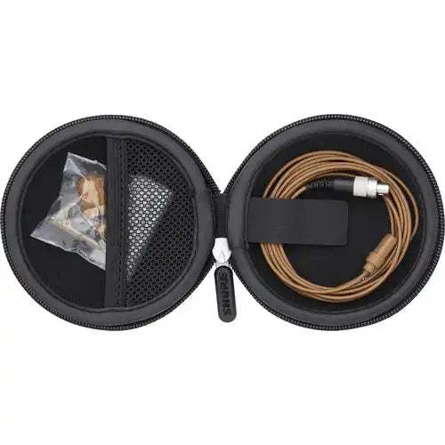 Shure UL4C/C-LM3-A UniPlex Cardioid Subminiature Lavalier Microphone (Cocoa, LEMO 3-Pin) Microphones Shure