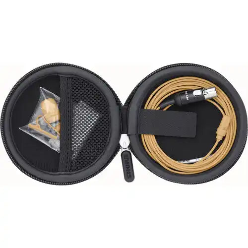Shure UL4C/C-MTQG-A UniPlex Cardioid Subminiature Lavalier Microphone (Cocoa) Microphones Shure