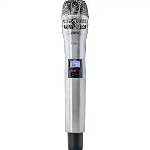 Shure ULXD2/N8CB Digital Handheld Wireless Transmitter with Nexadyne 8/C Cardioid Capsule G50 Band Black Microphones Shure