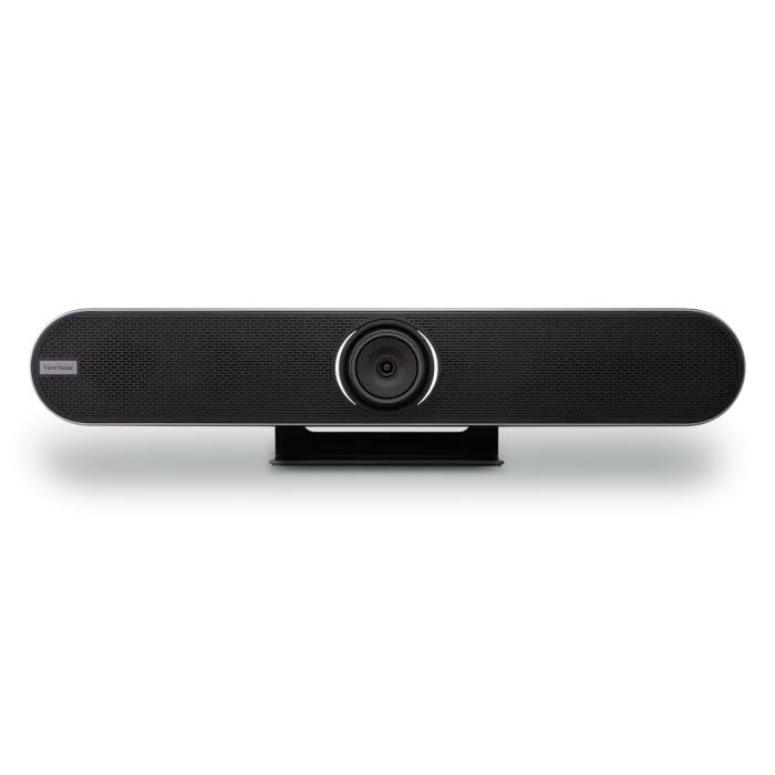 ViewSonic VB-CAM-201 All-in-One 4K UHD 120° Wide-Angle Video Conferencing Camera with AI Voice Tracking, 5x Zoom, 4-Mic Array, 8W Speaker, Bluetooth 5.0 ViewSonic