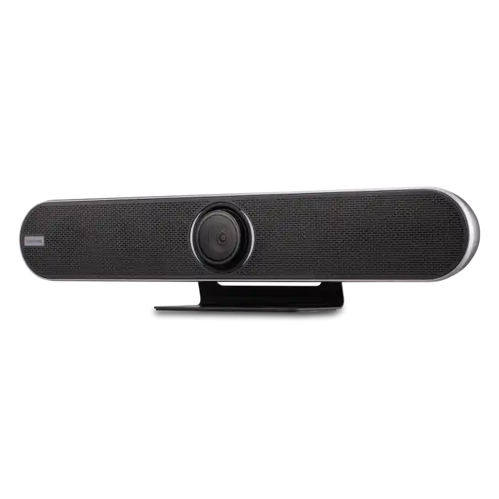 ViewSonic VB-CAM-201 All-in-One 4K UHD 120° Wide-Angle Video Conferencing Camera with AI Voice Tracking, 5x Zoom, 4-Mic Array, 8W Speaker, Bluetooth 5.0 ViewSonic