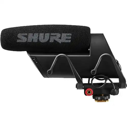 Shure VP83F LensHopper Camera-Mount Condenser Microphone with Integrated Flash Recording Microphones Shure
