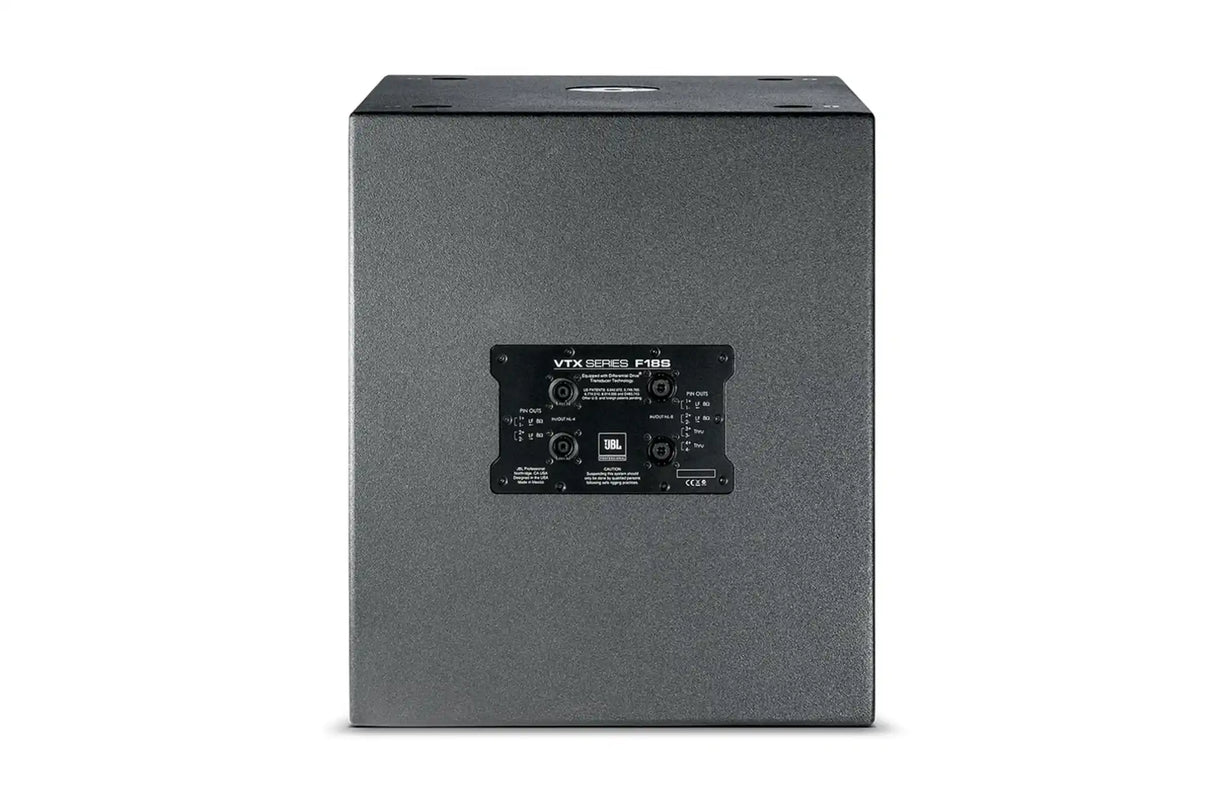 JBL VTX F18S 18" High-Power Compact Subwoofer Speakers JBL Professional