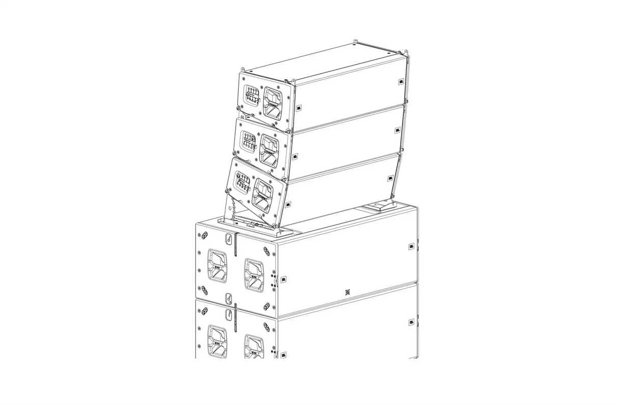 JBL VTX A12 BP – Base Plate for Ground Stacking Speakers JBL Professional