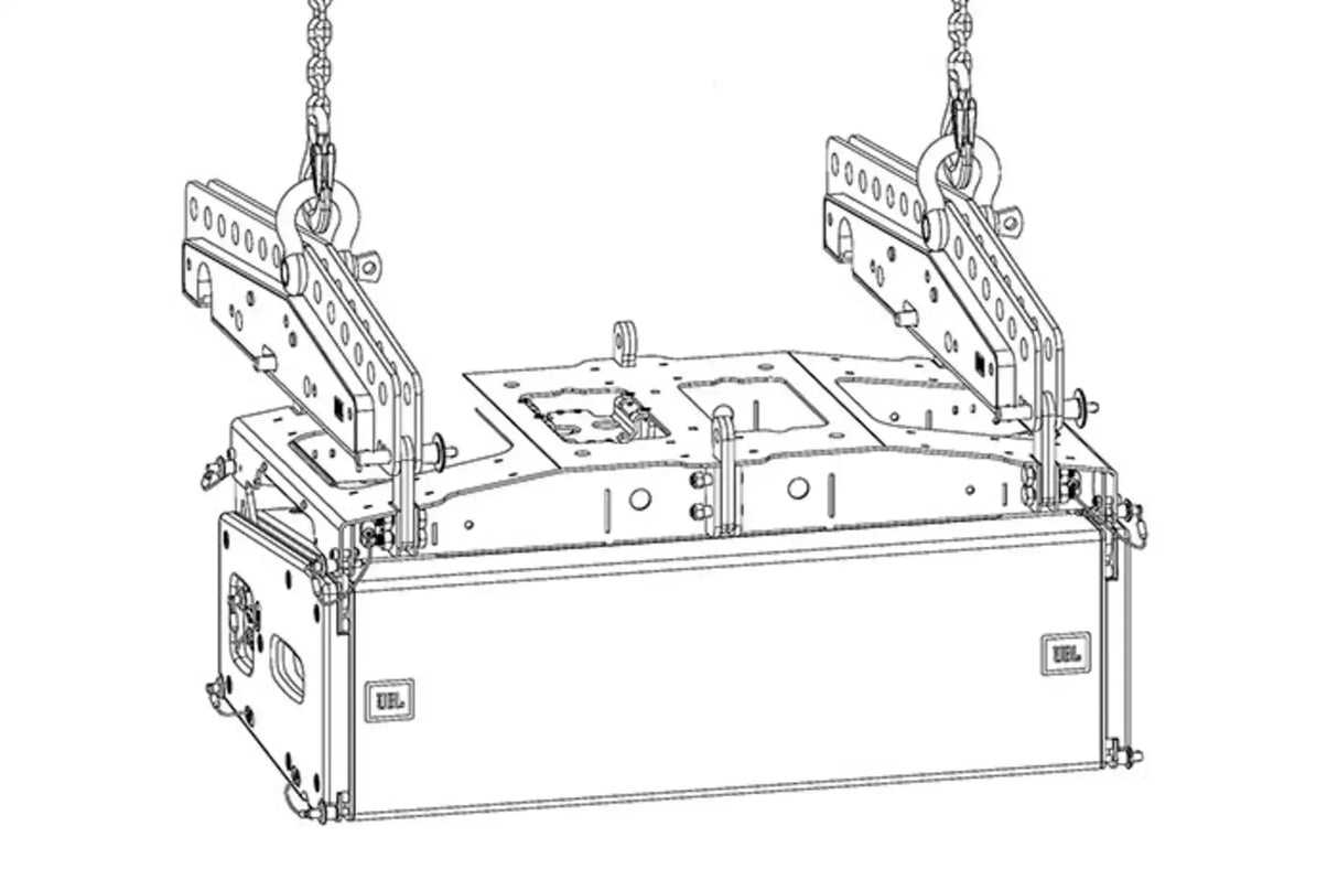 JBL Professional VTX A8 AF EB – Extension Bar for JBL VTX A8 AF Array Frame Speakers JBL Professional