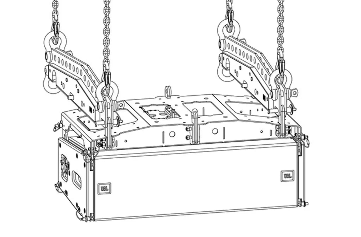 JBL Professional VTX A8 AF EB – Extension Bar for JBL VTX A8 AF Array Frame Speakers JBL Professional