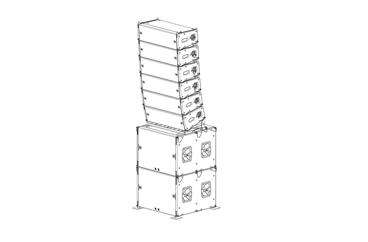 JBL Professional VTX A8 BP – Base Plate for JBL VTX A8 Arrays Speakers JBL Professional