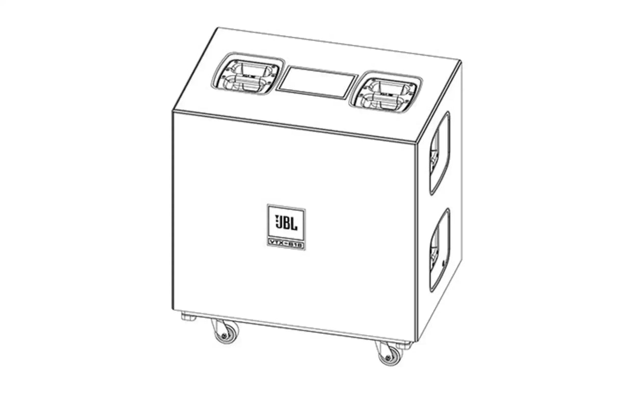 JBL VTX B18 ACC – Accessory Casterboard and Protective Cover for JBL B18 Speakers JBL Professional