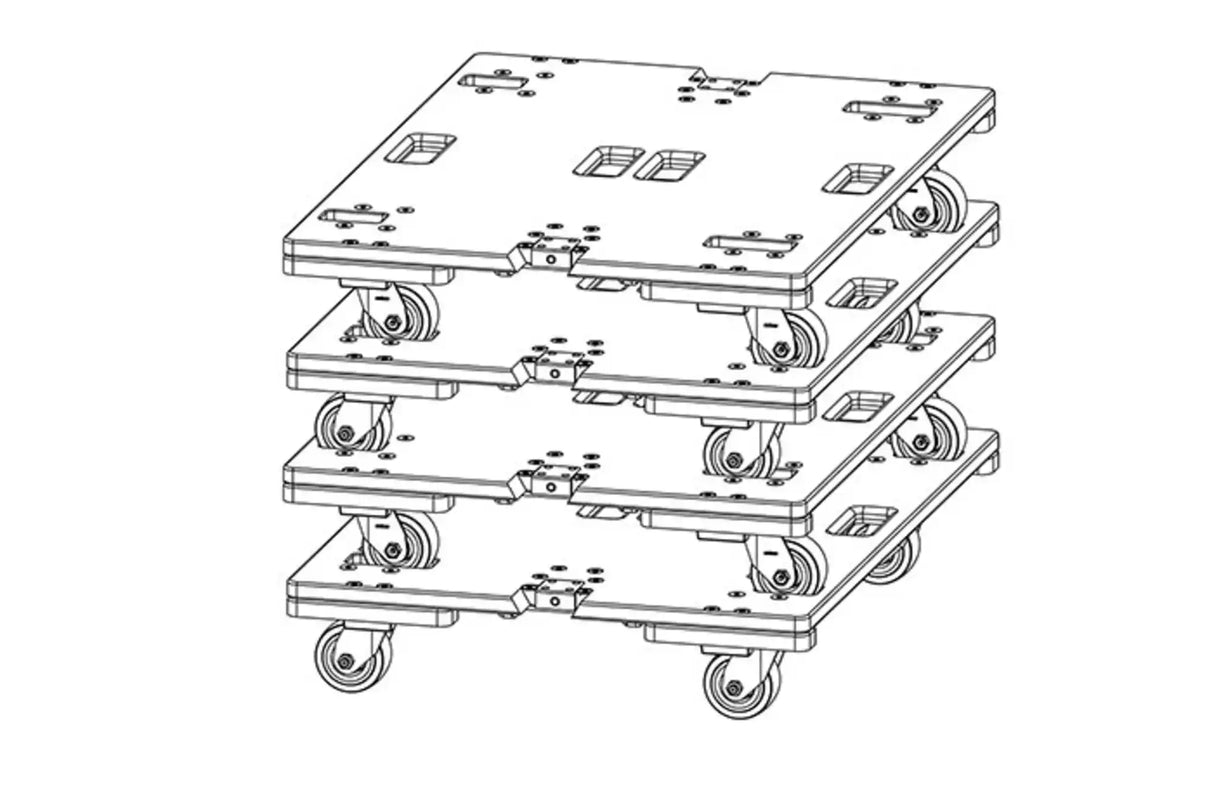 JBL VTX B18 ACC – Accessory Casterboard and Protective Cover for JBL B18 Speakers JBL Professional