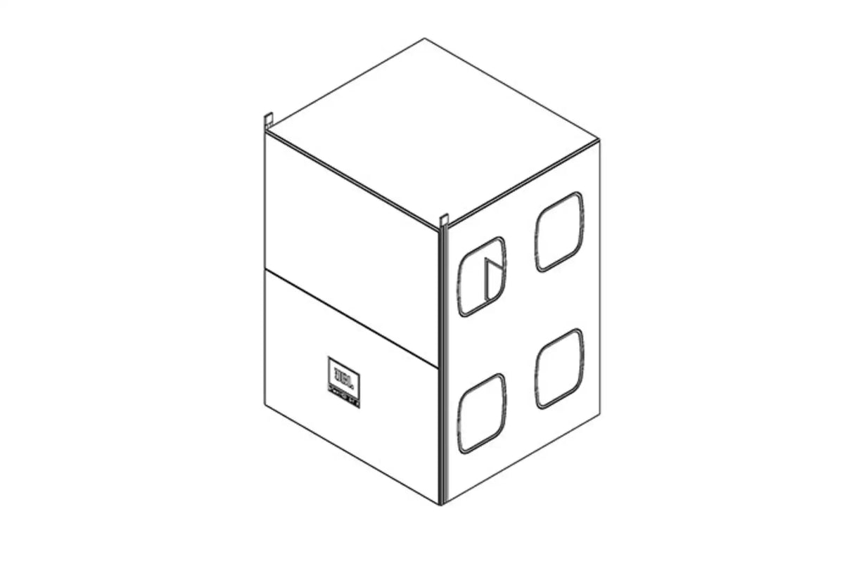 JBL Professional VTX B18 VT CVR – Heavy-Duty Vertical Transporter Cover for B18 Speakers JBL Professional