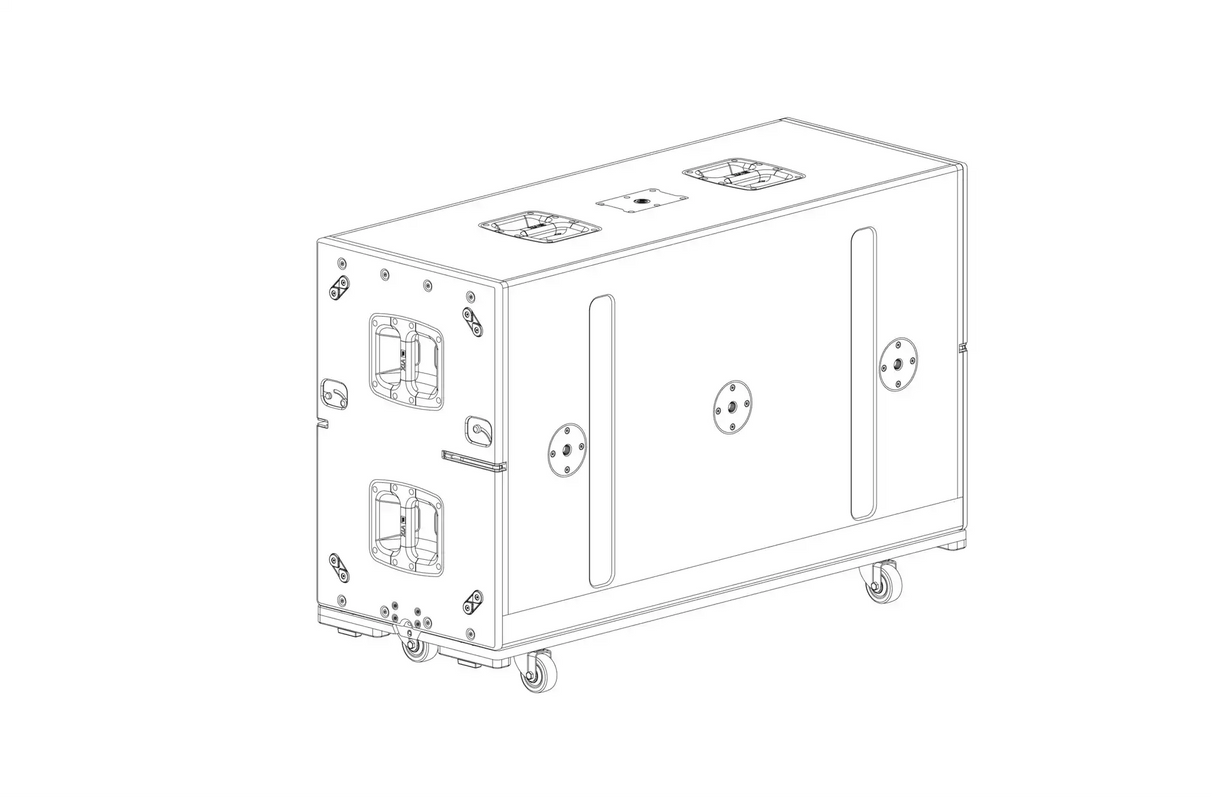 JBL VTX B28 ACC – Accessory Casterboard and Protective Cover for VTX B28 Speakers JBL Professional