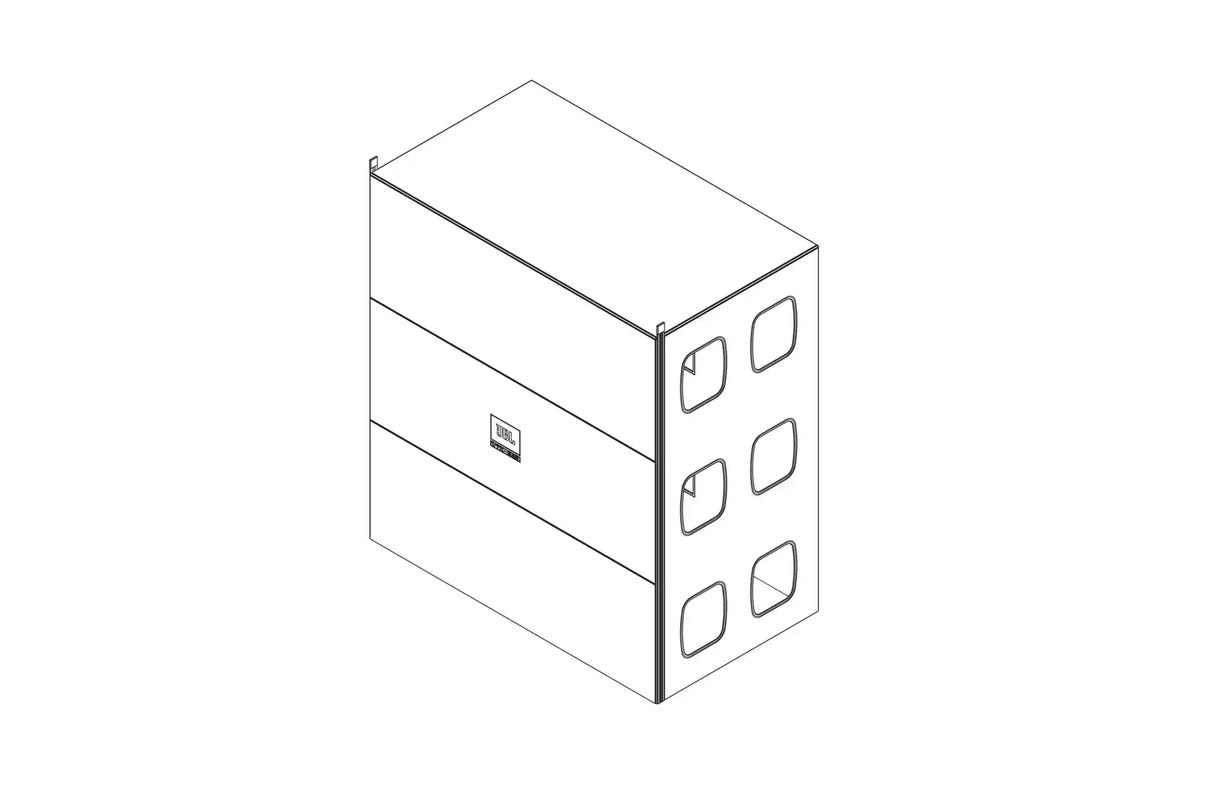 JBL VTX B28 VT CVR – Heavy-Duty Vertical Transporter Cover for B28 Speakers JBL Professional