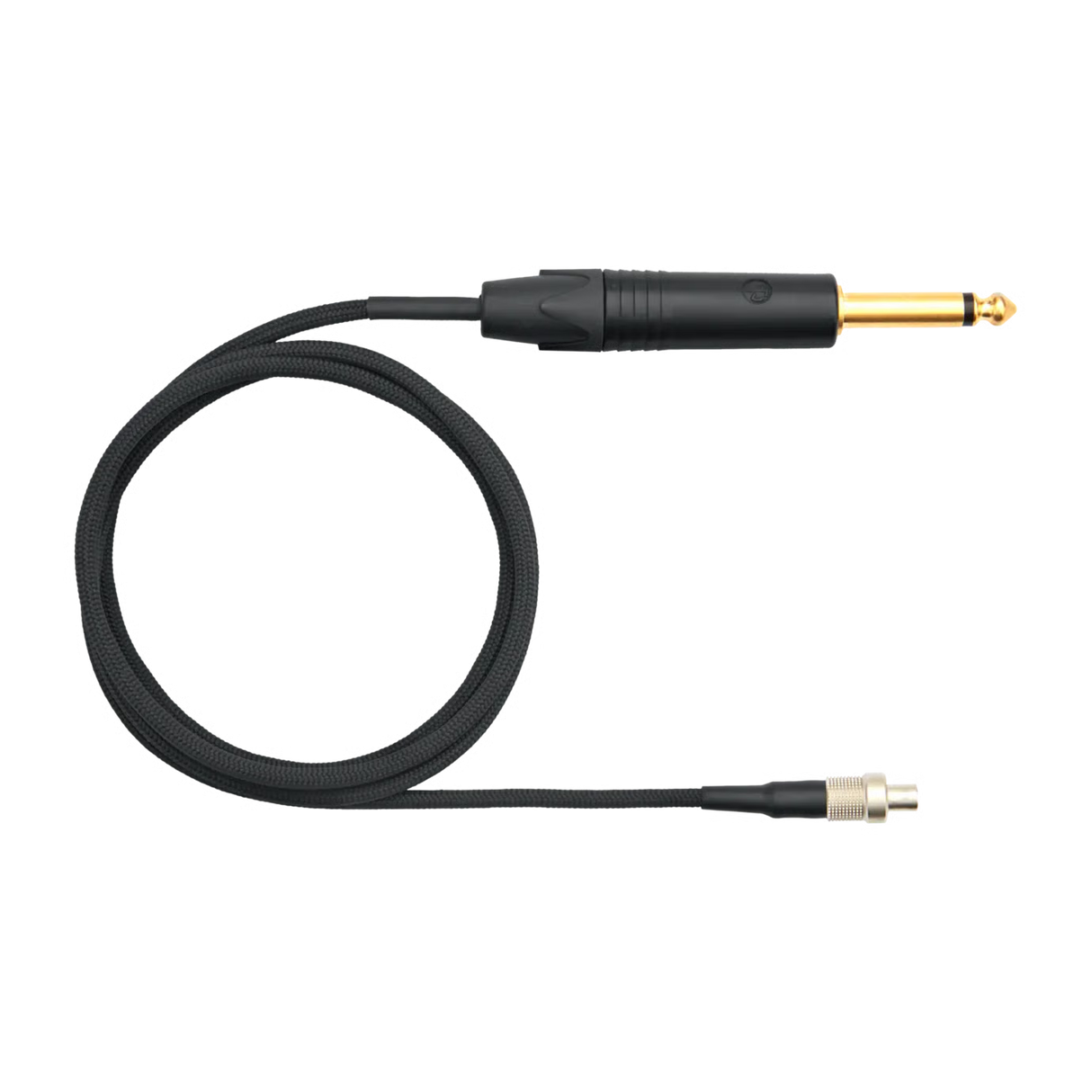 Shure WA308 LEMO Instrument Cable – 3' (0.9 m), 1/4" TS to 3-Pin LEMO3 Microphones Shure