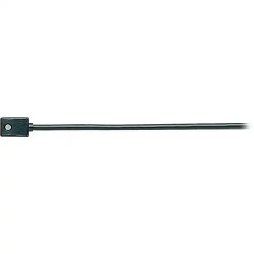 Shure WL93-6 Subminiature Omnidirectional Lavalier Microphone with 6' Cable and TA4F Connector (Black) Microphones Shure