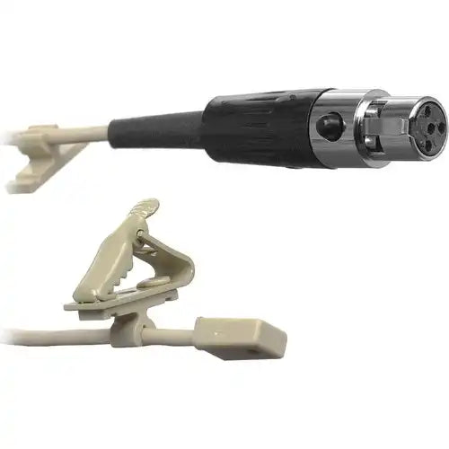 Shure WL93-6T Subminiature Omnidirectional Lavalier Microphone with 6' Cable and TA4F Connector (Tan) Microphones Shure