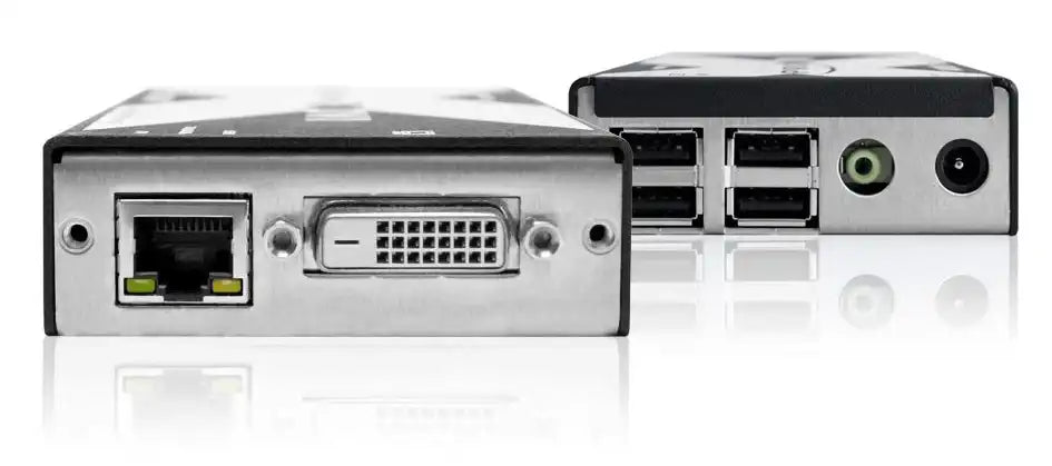 AdderLink X-DVIPRO-US - Single-Link DVI USB KVM Extender for High-Resolution Video over CATx up to 220ft KVM Switches Adder Technology