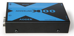 Adder X100-USB/P-US - USB KVM Extender Kit for High-Res Video over CATx up to 330ft