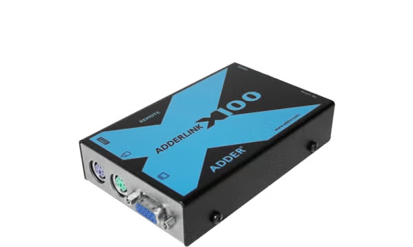 AdderLink X100R-US - PS/2 KVM Receiver for VGA Video Extension up to 1000ft over CATx