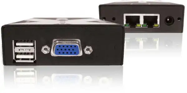 AdderLink X200-USB/P-US - Dual-Port USB KVM Extender Kit for VGA Video over CATx up to 650ft KVM Switches Adder Technology