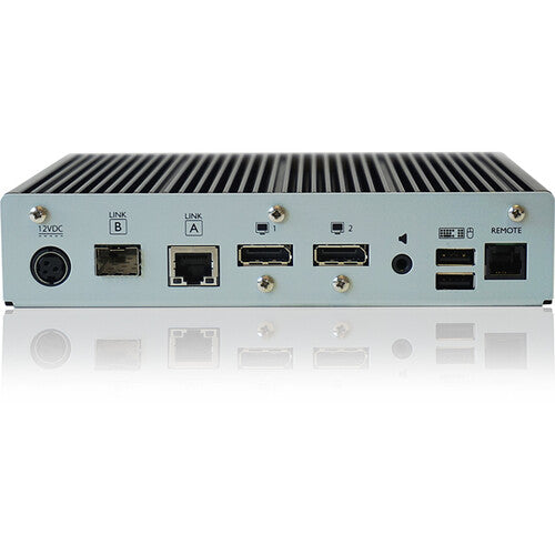 AdderLink XD614P-DP-US - PoE Quad-Head 4K DisplayPort KVM Extender Pair for Lossless Multi-Monitor Extension