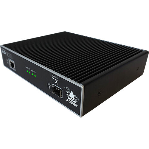AdderLink XD614P-DP-US - PoE Quad-Head 4K DisplayPort KVM Extender Pair for Lossless Multi-Monitor Extension