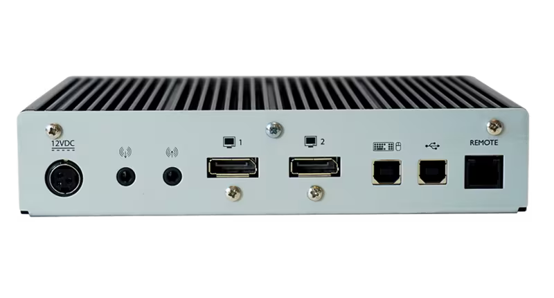 AdderLink XD641 - Single-Head 4K60 DisplayPort KVM Extender for Lossless Video and USB over CATx or Fiber