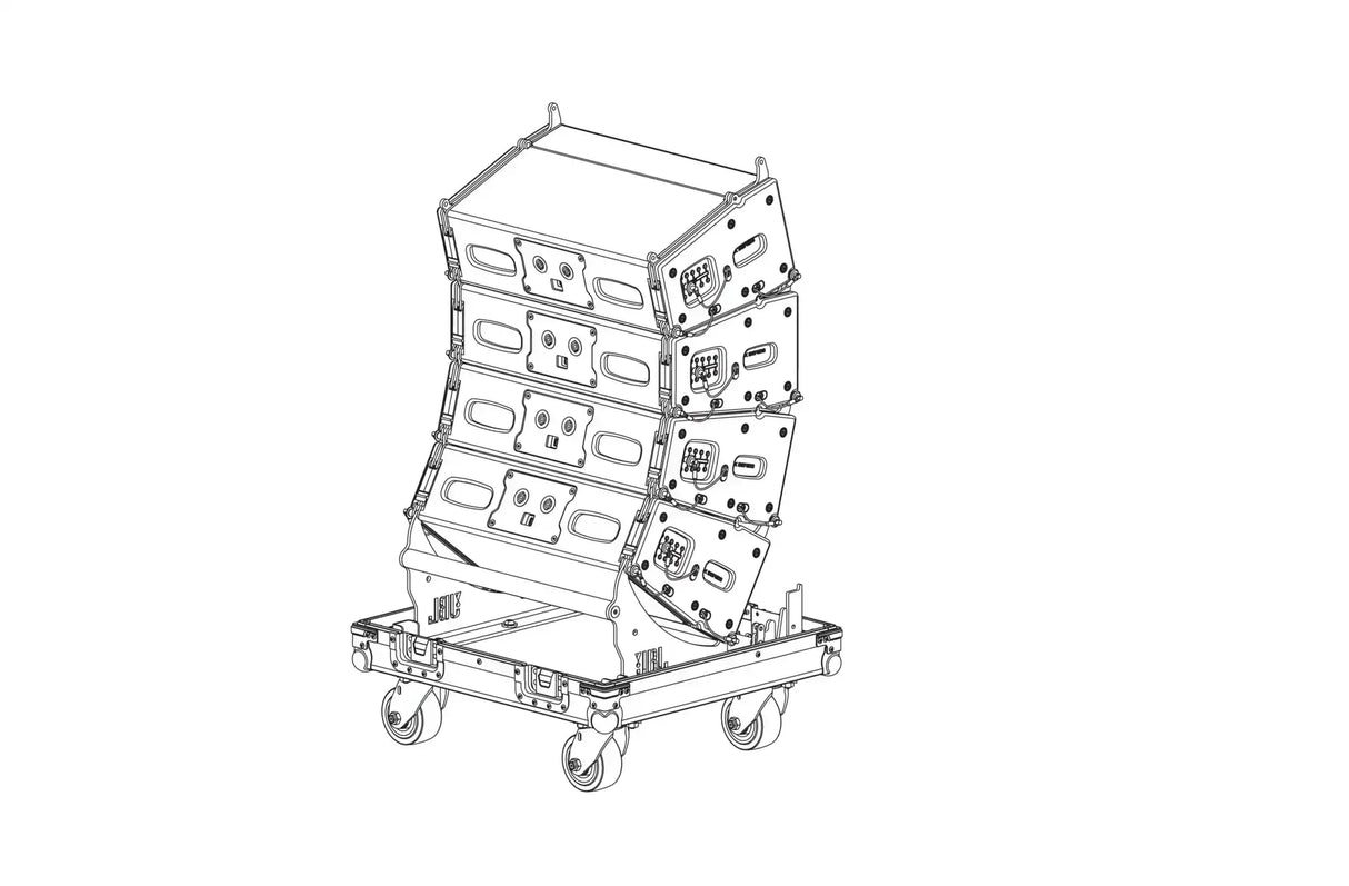 JBL VTX A6 Road Case – Transport & Storage for 4 Speakers Speakers JBL Professional