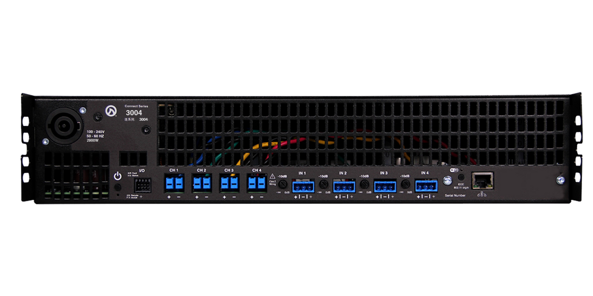 LEA Professional CS3004 – 4-Channel 3000W Networked Amplifier Audio Amplifiers LEA Professional