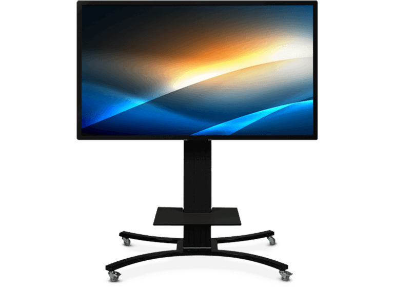 ClearTouch CTI-STAND-FIXM-V3 Fixed Mobile Stand (Curve Base) AV Carts ClearTouch