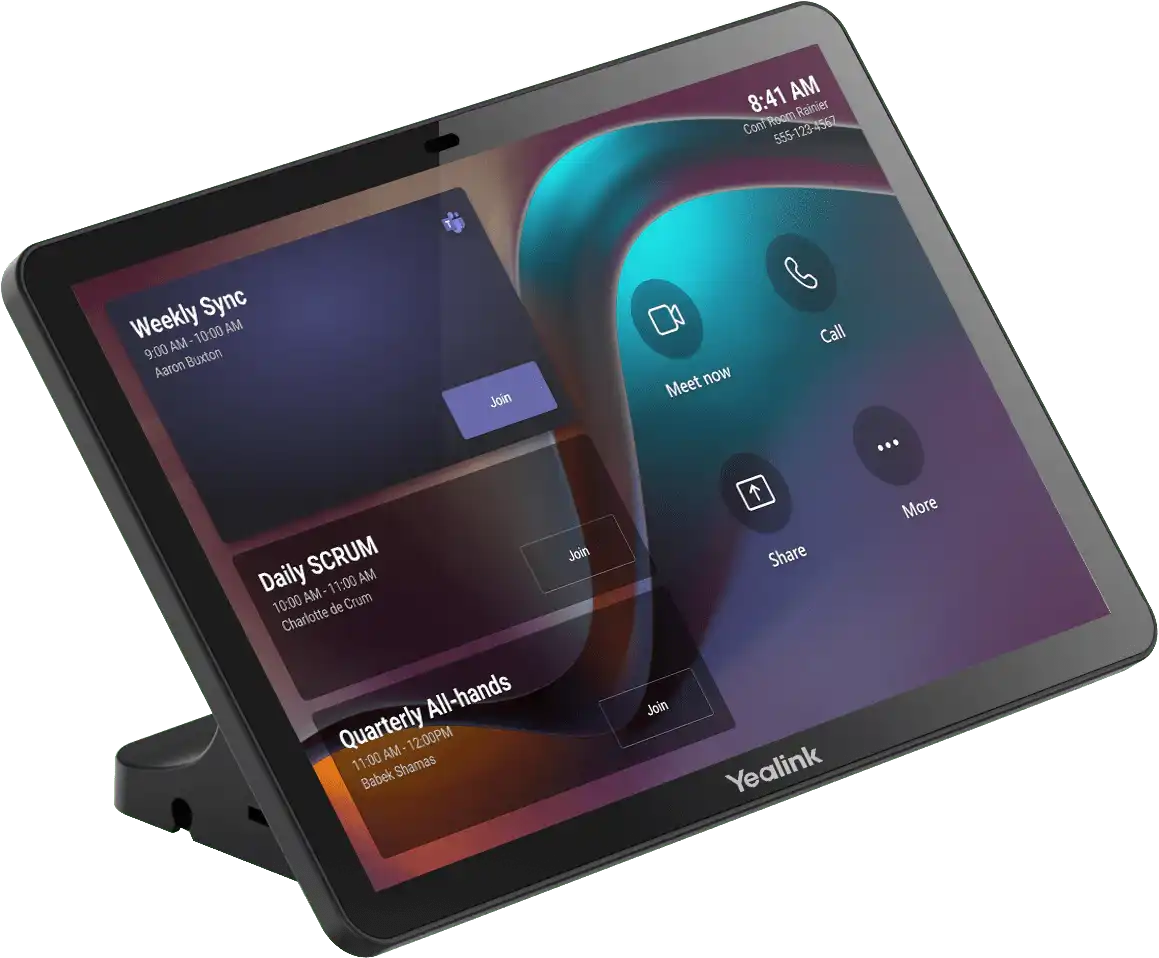 Yealink CTP25 – Touch Console for Meeting Bar A40 Video Conferencing Yealink