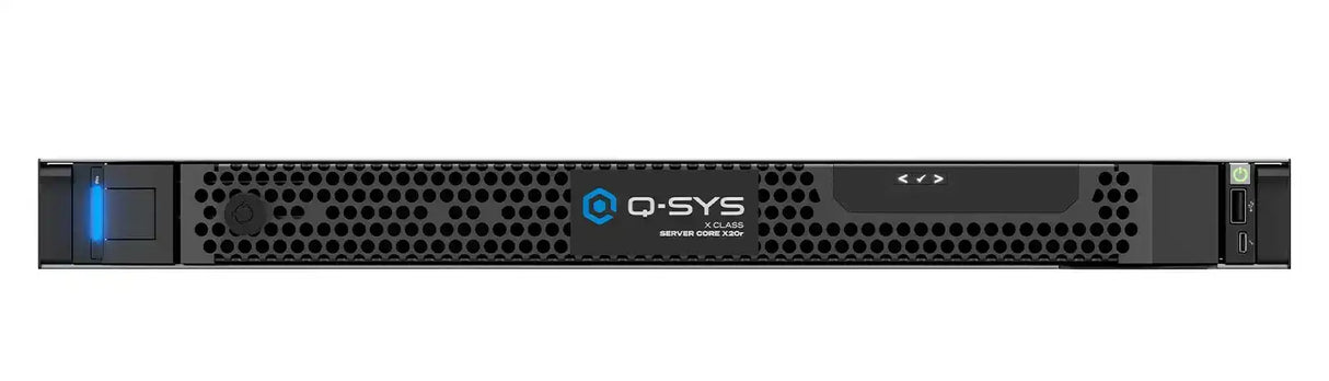 QSC Server Core X20r Q-SYS network I/O processor Room Control QSC
