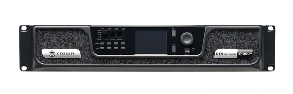Crown NCDI4X12BL-U-US 4x1200 Power Amplifier with BLU link Audio Amplifiers Crown