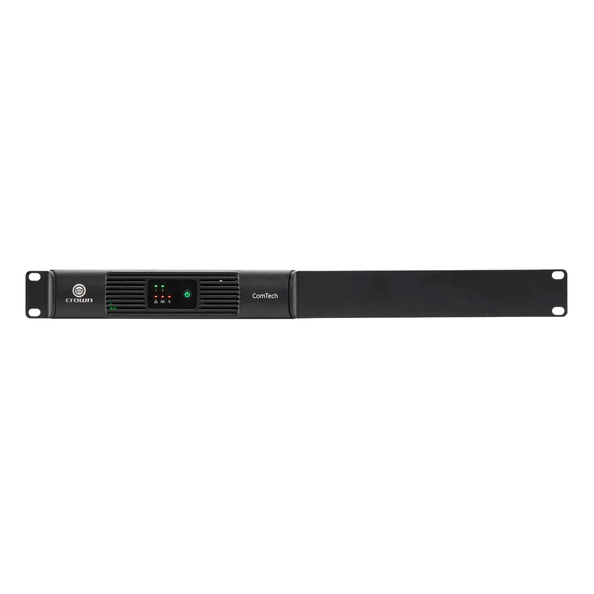 Crown CTD-2125 – 2-Channel 125W Dante Installed Amplifier - front ears