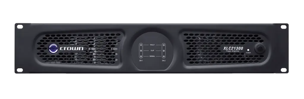 Crown NXLC21300-0-US 2 Channel 1300-Watt Power Amplifier Audio Amplifiers Crown