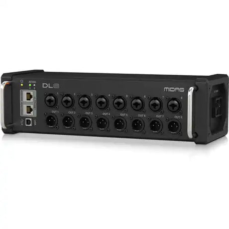 Midas DL8 PoE-Powered 8x8 Stage Box with Midas PRO Preamps Audio Mixers Midas