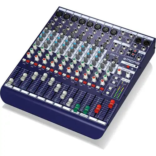 Midas DM12 12-Input Analog Live and Studio Mixer Audio Mixers Midas