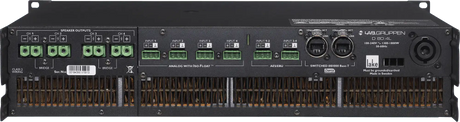 Lab Gruppen D SERIES LAKE D D 80:4L 8000W Amplifier with 4 Flexible Output-Channels, Lake Digital Signal Processing and Digital Audio Networking for Installation Applications Audio Amplifiers Lab Gruppen
