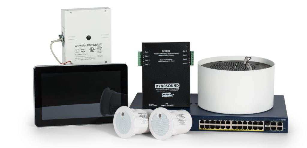 Cambridge Sound DSTS10POE Touch Screen Panel PC PoE 10" & Mount - 911.0888.900 Sound Masking Cambridge Sound